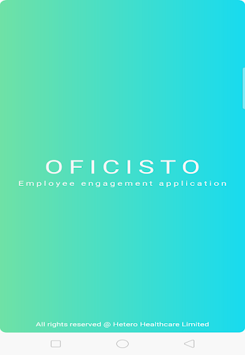 Android application Oficisto screenshort