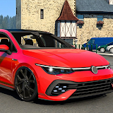 Golf GTI Car Parking Games icon