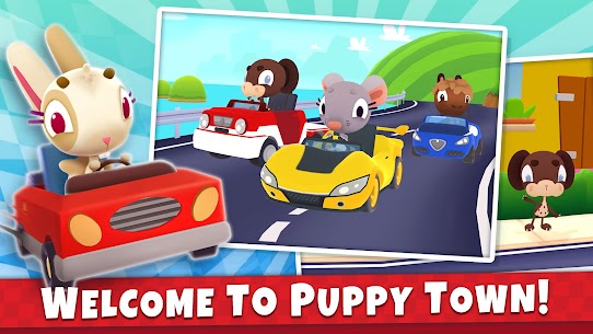 Puppy Cars – Kids Racing Game 1