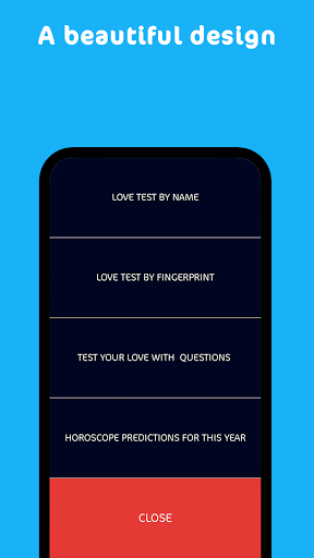 Love App - Quotes and Test Screen 2