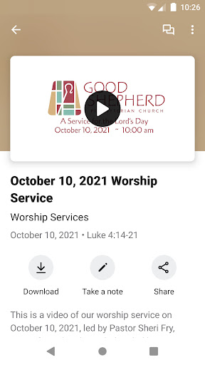 Good Shepherd Presbyterian Screen 2