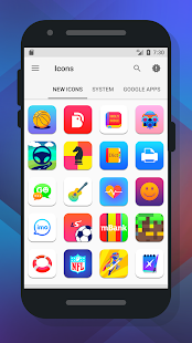 Snímek obrazovky Symbon Icon Pack