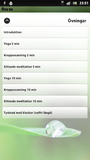 Dagliga Droppar Mindfulness Screen 2