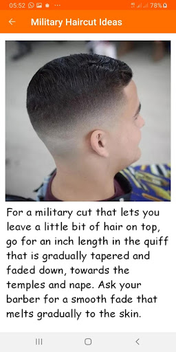 Military Haircut Ideas