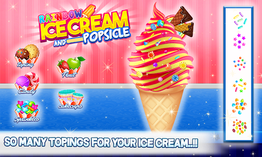 Yummy Ice Cream And Popsicle Cooking Game 1.0.2 APK screenshots 10
