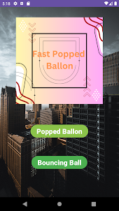 Fast Popped Balloon