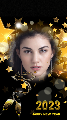 Android application Happy NewYear Photo Frame 2023 screenshort