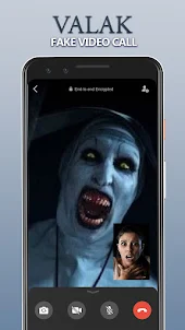 Valak Scary Video Call