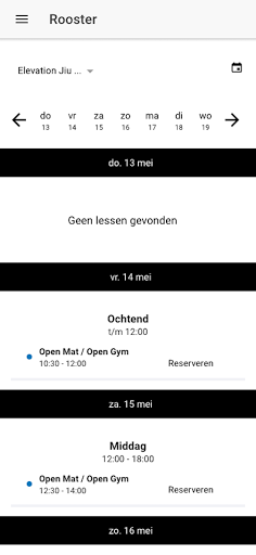 Elevation Jiu Jitsu Screen 3