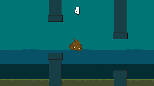 Android application Flappy Turd screenshort