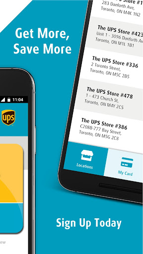 The UPS Store Canada Get More Screen 2