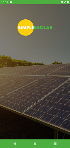Android application Simple Solar screenshort