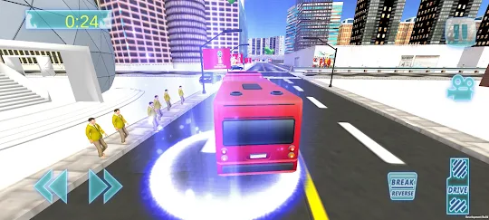 Sport Team Bus 3D