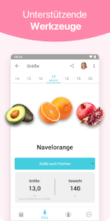 Schwangerschaft + | Tracker-App, jede Woche in 3D 5.14.1 APK screenshots 2