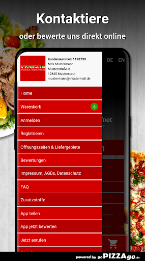 Venezia Pizza Zwickau Screen 3