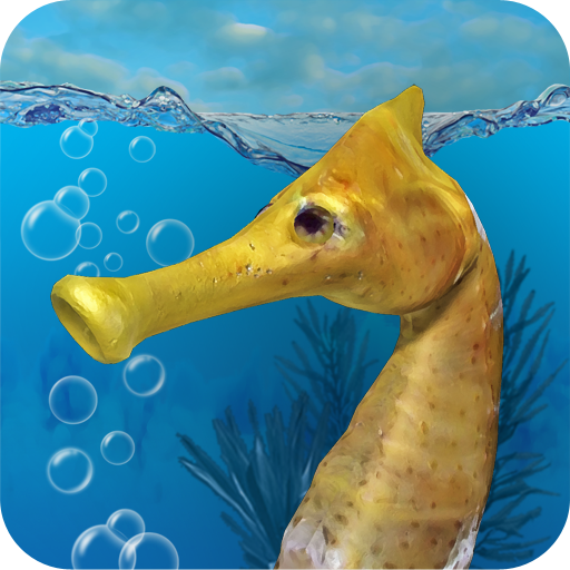 Seahorse 3D  Icon