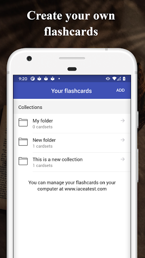 Screenshot of MBE Flashcards