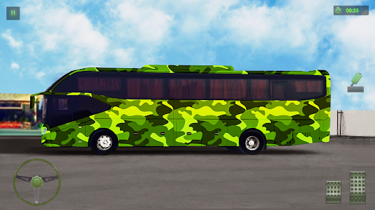 Army Bus Simulator US Bus Game