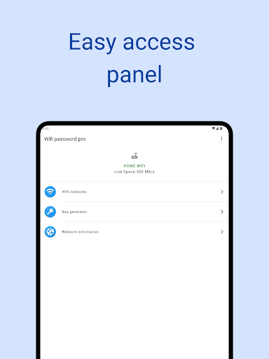 Screenshot of Wifi password pro