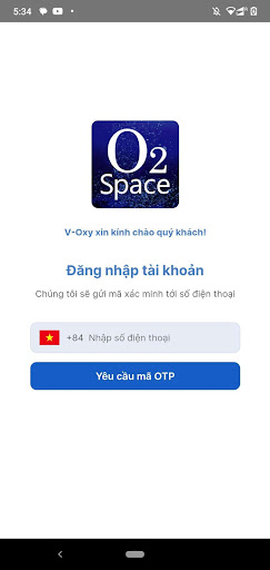 Android application V-Oxy screenshort
