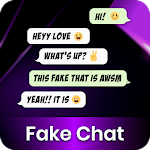Cover Image of डाउनलोड Prank Chat Maker – WhatsFake  APK