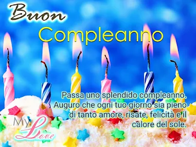 Italian Birthday Wishes SMS