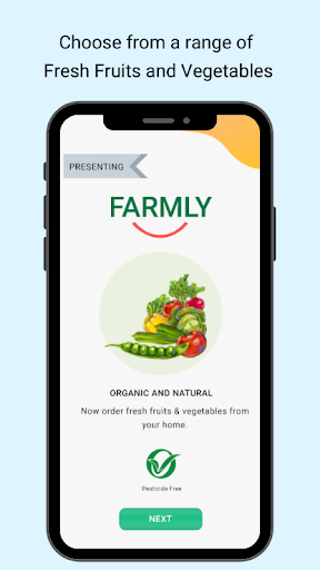 Android application Farmly | The Organic Store screenshort