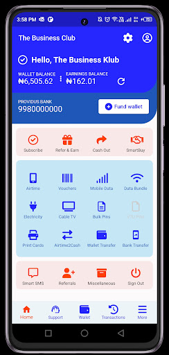 Android application The Business Club - TheBizKlub screenshort