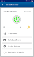 screenshot of Decora Digital Dimmer & Timer