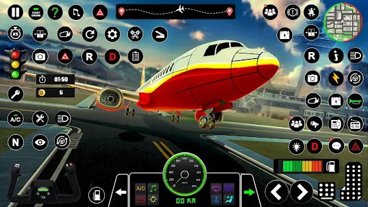 Flight Simulator Pilot Game 3D
