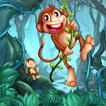 Cover Image of ดาวน์โหลด เกมส์วิ่งลิงจังเกิ้ล  APK