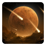 Cover Image of Download Meteor Live Wallpaper  APK