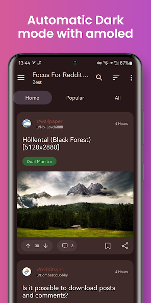 Focus - third part Reddit app 2.6.6.20240123 APK + Mod (Unlimited money) untuk android
