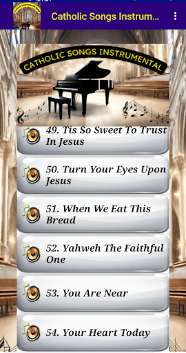 Catholic Songs Instrumental Screen 3