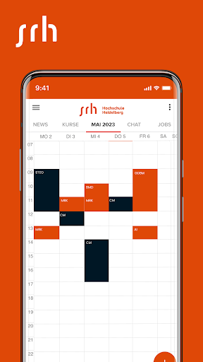 Android application SRH Studies screenshort