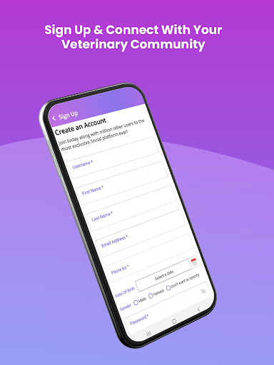 Android application VTFriends screenshort