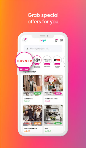 Hopi - App of Shopping Screen 2