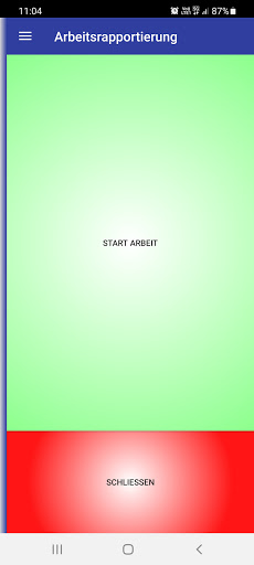Android application MSI - Arbeitsrapportierung screenshort