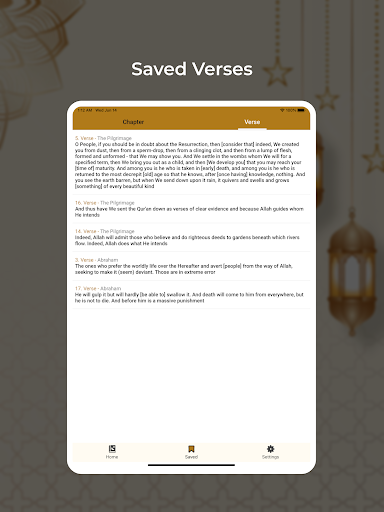 The Message: Quran Screenshot