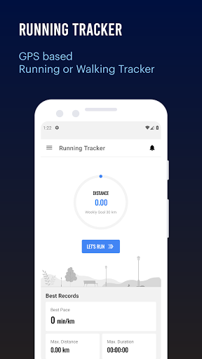 Running Tracker Screen 2