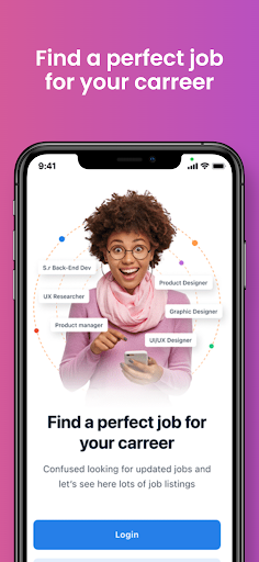 Android application World Jobs screenshort