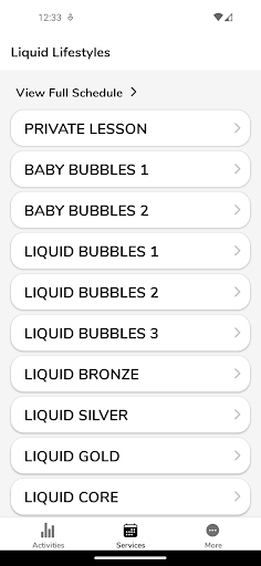 Liquid Lifestyles Screen 2