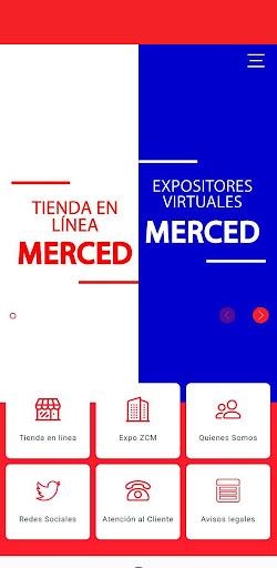 Android application Zona Comercial de la Merced screenshort
