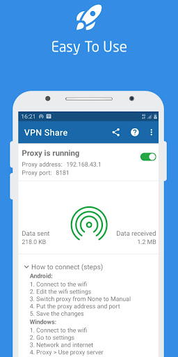 VPN Share Screen 3