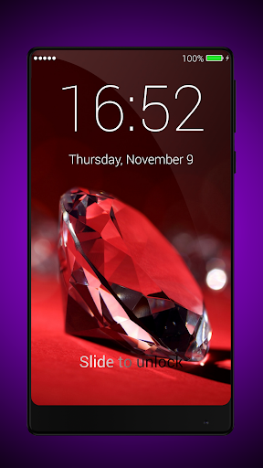 Diamond Keyboard Lock Screen Screen 2
