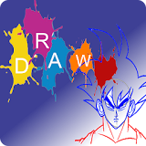 Learn to draw dbz{dragonball} icon