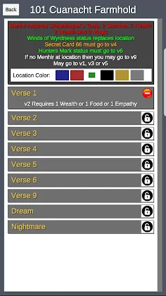Tainted Grail Journal Tracker - Screenshot 3