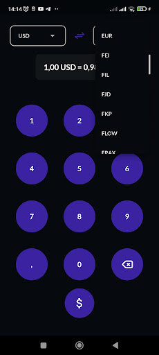 Currency Converter Screen 2