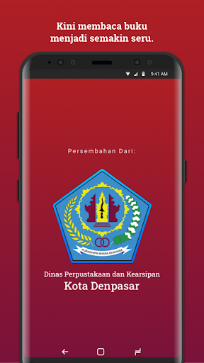 Android application e-Pustaka Jaya screenshort