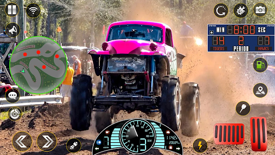 Mud Truck Drag Racing Games